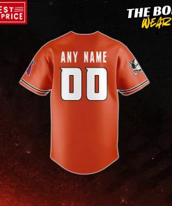 Anaheim Ducks x 2024 Angels Day Orange Baseball Jersey