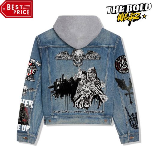 Avenged Sevenfold Hooded Denim Jacket