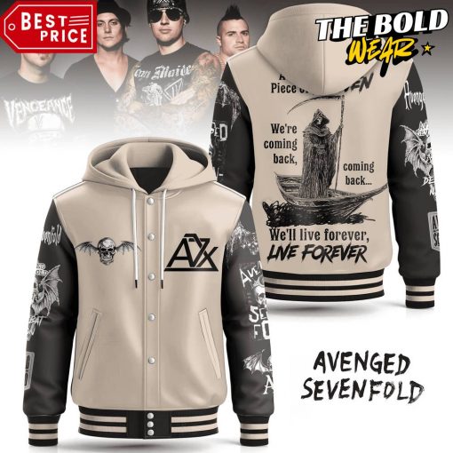 Avenged Sevenfold Special Edition Hooded Baseball Jacket