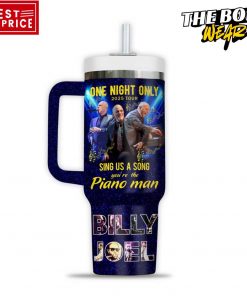 Billy Joel One Night Only 2025 Tour Stanley Tumbler