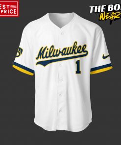 Bob Uecker Commemorative Brewers Icon Jersey