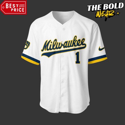 Bob Uecker Commemorative Brewers Icon Jersey