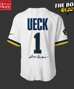 Bob Uecker Commemorative Brewers Icon Jersey