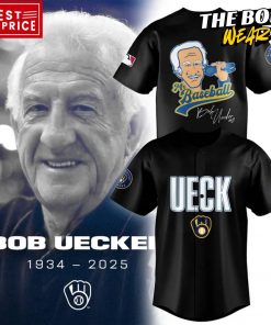 Bob Uecker Honoring The Legend Brewers Icon Baseball Jersey