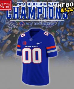 Boise State Broncos 2024 Mountain West Champions Football Jersey