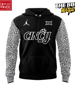 Cincinnati Bearcats Basketball Black Cat Alternate Uniform Black Hoodie