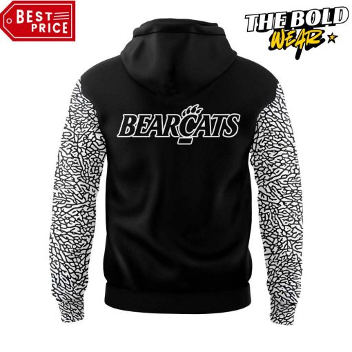 Cincinnati Bearcats Basketball Black Cat Alternate Uniform Black Hoodie