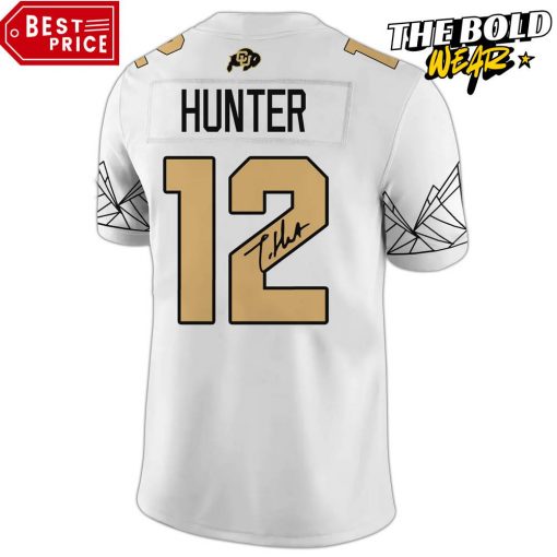 Colorado Buffaloes Heisman Travis Hunter Special Edition White Jersey