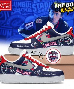 NHL Columbus Blue Jackets 2025 Stadium Series Air Force 1 Shoes