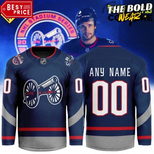 NHL Columbus Blue Jackets 2025 Stadium Series Hockey Jersey