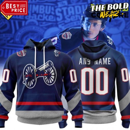 NHL Columbus Blue Jackets 2025 Stadium Series Personalized Hoodie