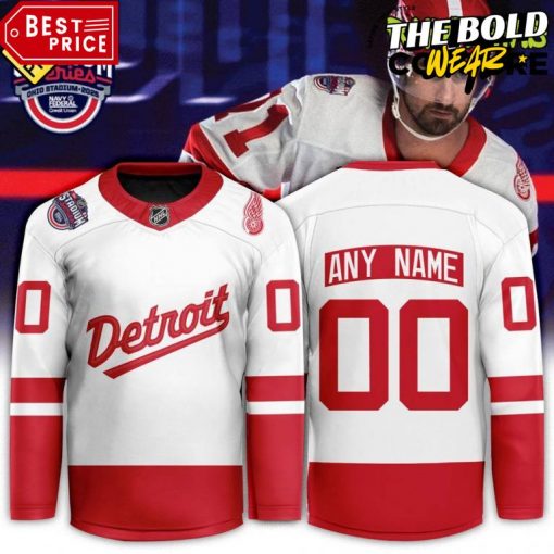 NHL Detroit Red Wings 2025 Stadium Series Hockey Jersey