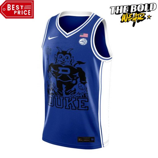 Duke Blue Devils Basketball Blue Planet Limited Edition Blue Jersey