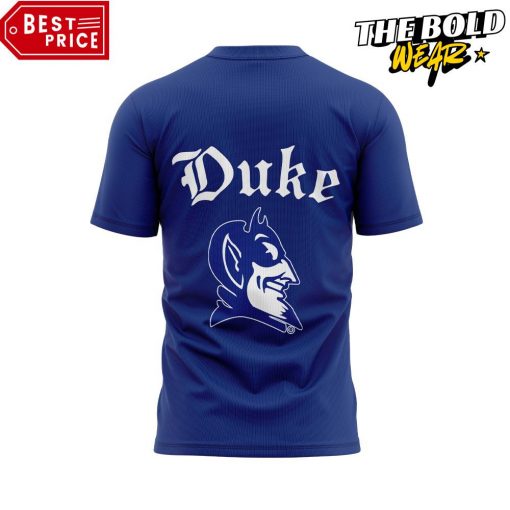 Duke Blue Devils Basketball Coach Chris Carrawell Blue Tee