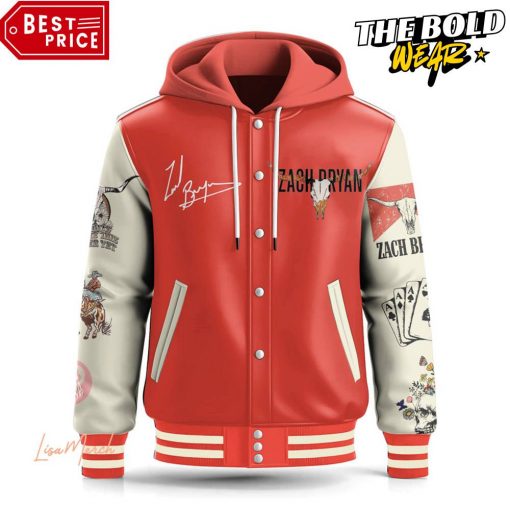 Jack Bryan Signature Hooded Baseball Jacket