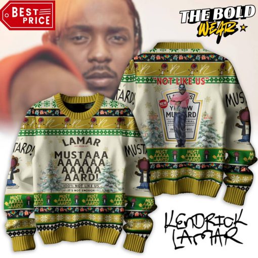 Kendrick Lamar Mustard Special Edition Ugly Christmas Sweater