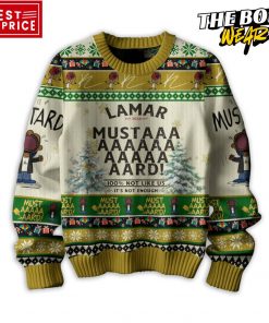 Kendrick Lamar Mustard Special Edition Ugly Christmas Sweater