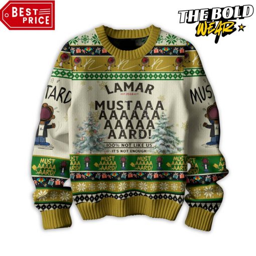 Kendrick Lamar Mustard Special Edition Ugly Christmas Sweater