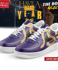 Kobe Mamba Year of the Snake Personalized Purple Air Force 1 Sneaker