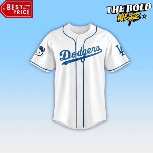 Los Angeles Dodgers Bruno Mars x Hello Kitty Special Edition Baseball Jersey