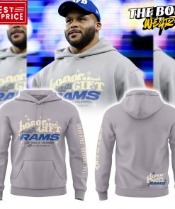 Los Angeles Rams Honor The Gifts Grey Hoodie