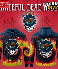 Minnesota Wild x Grateful Dead Night Hoodie