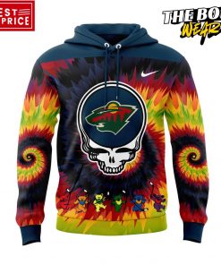 Minnesota Wild x Grateful Dead Night Hoodie