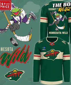 Minnesota Wild x Kermit the Frog Hockey Jersey