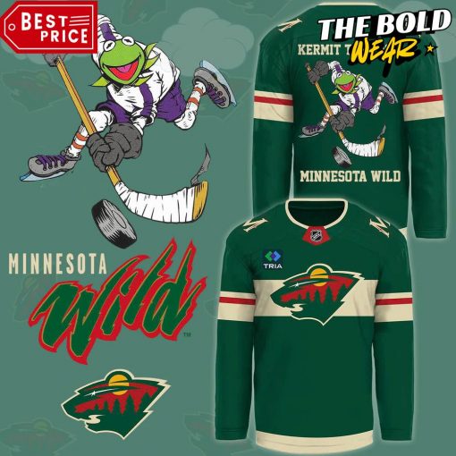 Minnesota Wild x Kermit the Frog Hockey Jersey