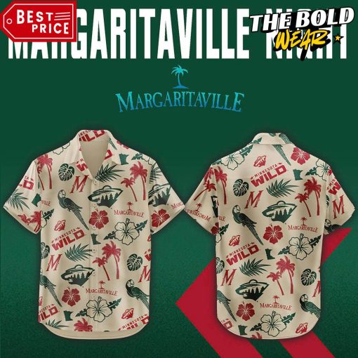 Minnesota Wild x Margaritaville Night Special Edition Hawaiian Shirt