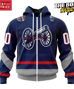 NHL Columbus Blue Jackets 2025 Stadium Series Personalized Hoodie