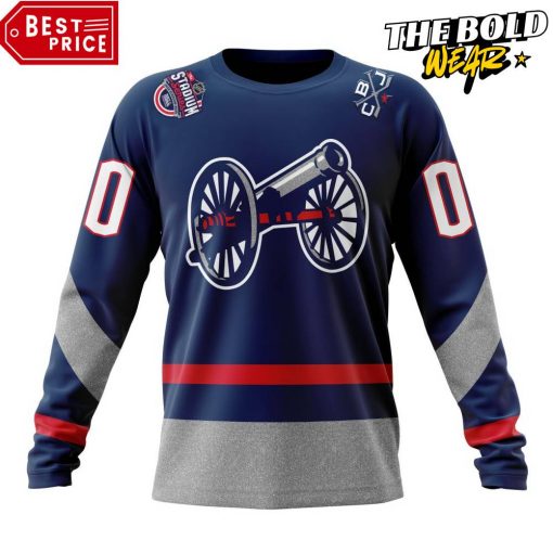 NHL Columbus Blue Jackets 2025 Stadium Series Personalized Hoodie