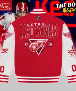 NHL Detroit Red Wings 2025 Stadium Series Baseball Jacket