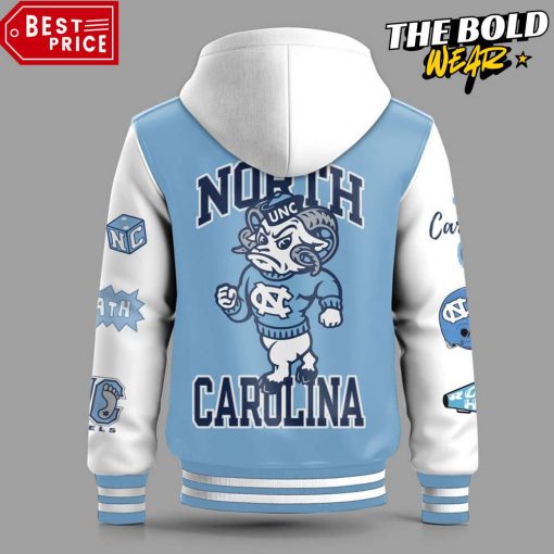 North Carolina Tar Heels Hooded Baseball Jacket