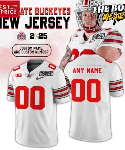 Ohio State Buckeyes Heritage Stripes Throwback Uniforms Jersey