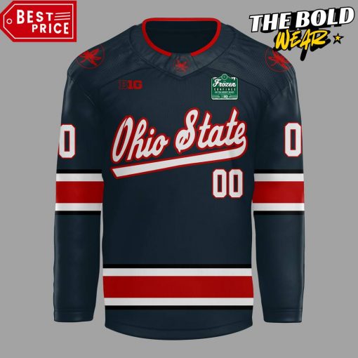 Ohio State Buckeyes Wrigley Field Frozen Confines Hockey Jersey