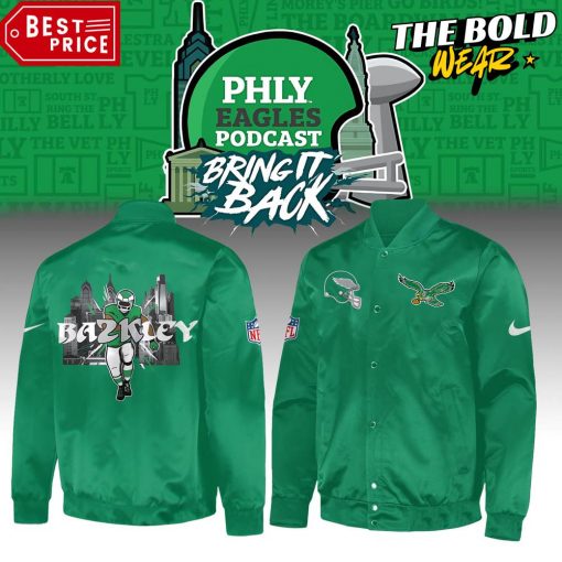 Philadelphia Eagles Barkley Bring It Back Bomber Jacket