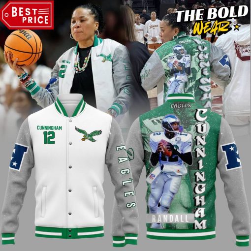 Philadelphia Eagles Coach Dawn Staley Special Edition Baseball Jacket