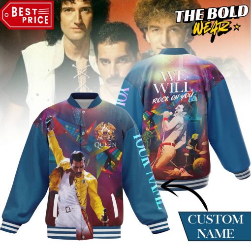 Queen “We Will Rock on You” Baseball Jacket