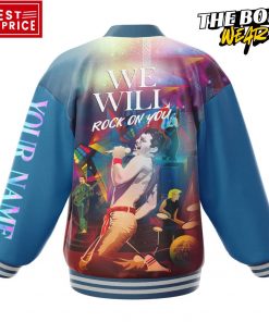 Queen We Will Rock on You Baseball Jacket