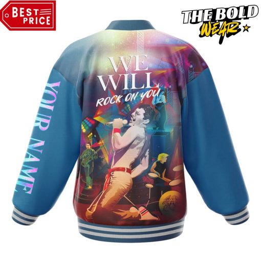 Queen “We Will Rock on You” Baseball Jacket