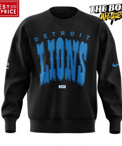 SANA x Detroit Lions Black Sweatshirt