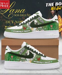 SZA Dreaming of Saturn Green Air Force 1 Sneaker