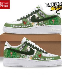 SZA Dreaming of Saturn Green Air Force 1 Sneaker