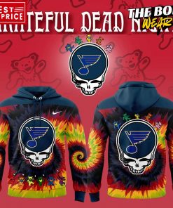 St. Louis Blues x Grateful Dead Night Hoodie