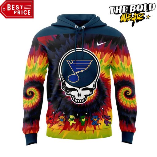 St. Louis Blues x Grateful Dead Night Hoodie