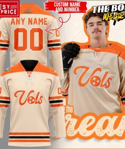 Tennessee Hockey Club Special Cream Hockey Jersey