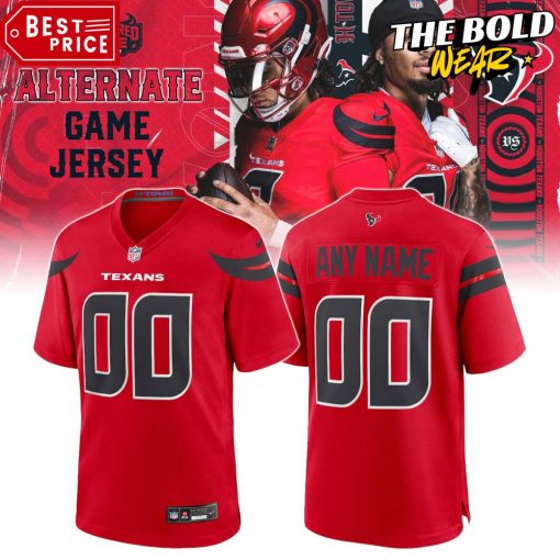 Houston Texans Battle Red Game Special Edition Football Jersey