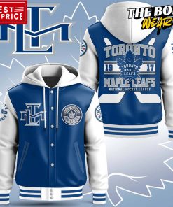 Toronto Maple Leafs NHL Special Edition Hooded Baseball Jacket