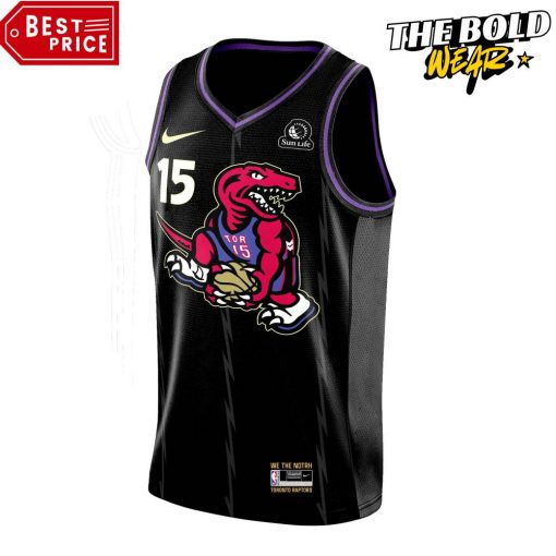 Toronto Raptors 30th Anniversary City Edition Black Basketball Jersey